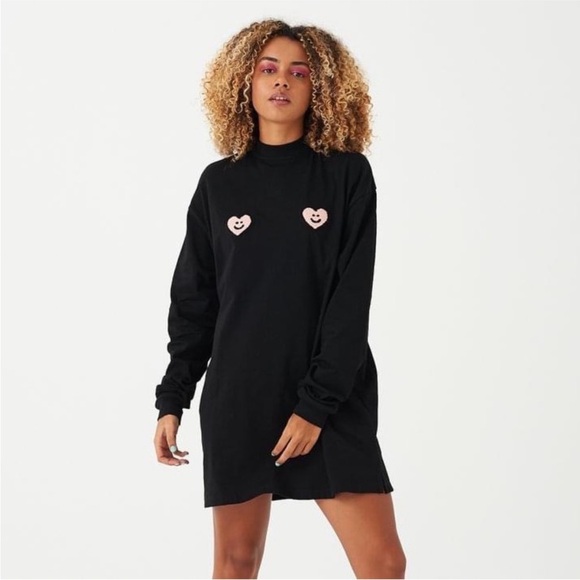 Lazy Oaf Dresses & Skirts - Double Heart Dress